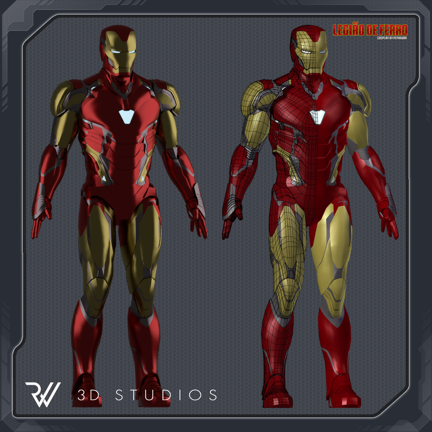 Iron Man Mark 85 V1 - Projects - RW 3D 