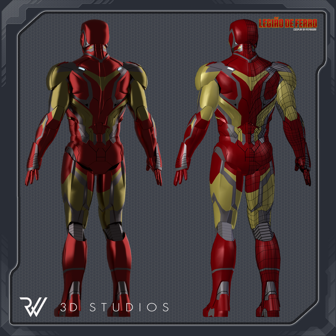 Iron Man Mark 85 V1 Projects Rw 3d Studios